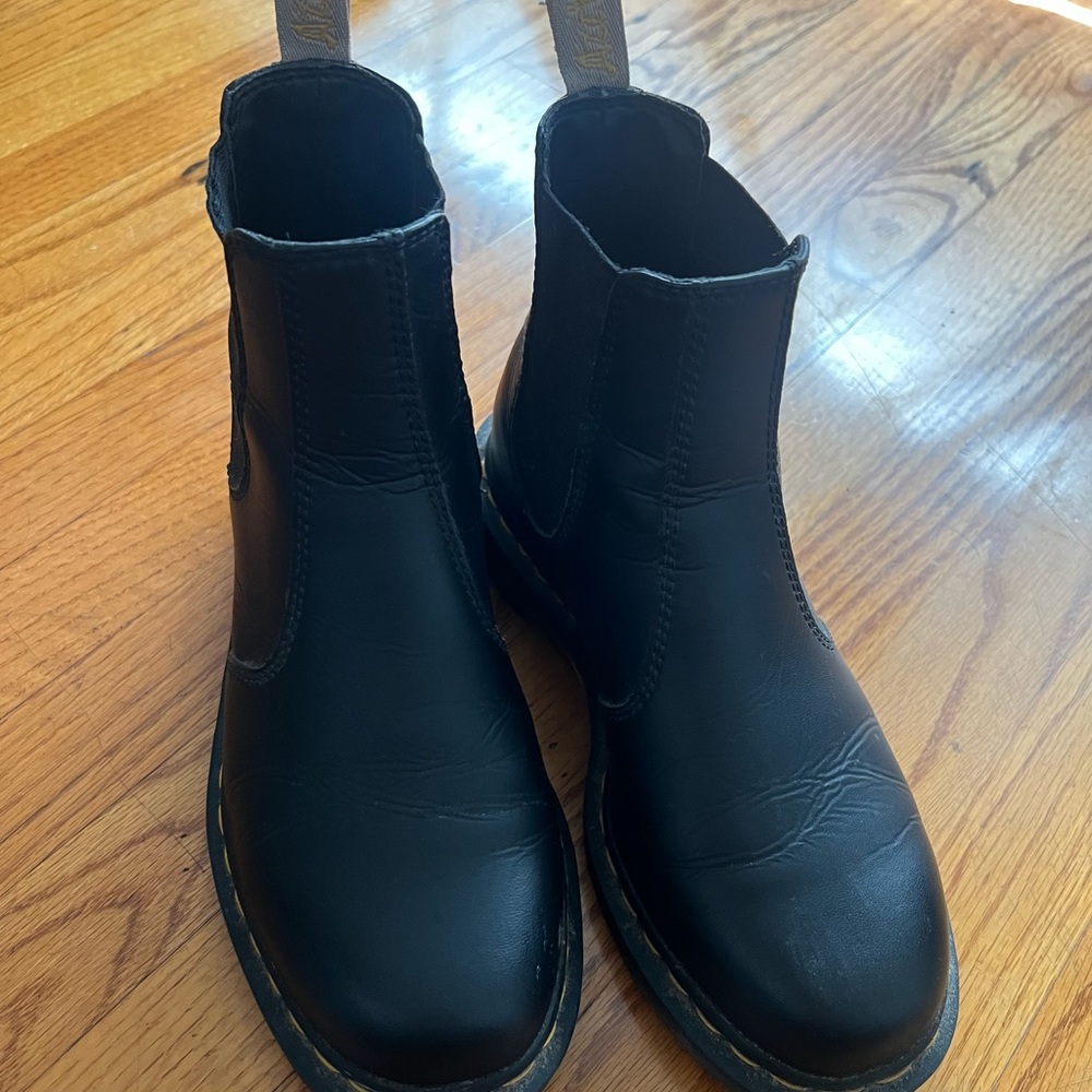 Dr. Martens Vegan Chelsea Black Boots